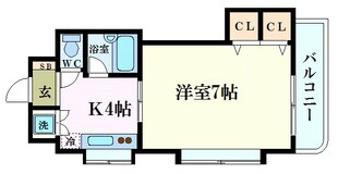 広島駅 徒歩4分 8階の物件間取画像